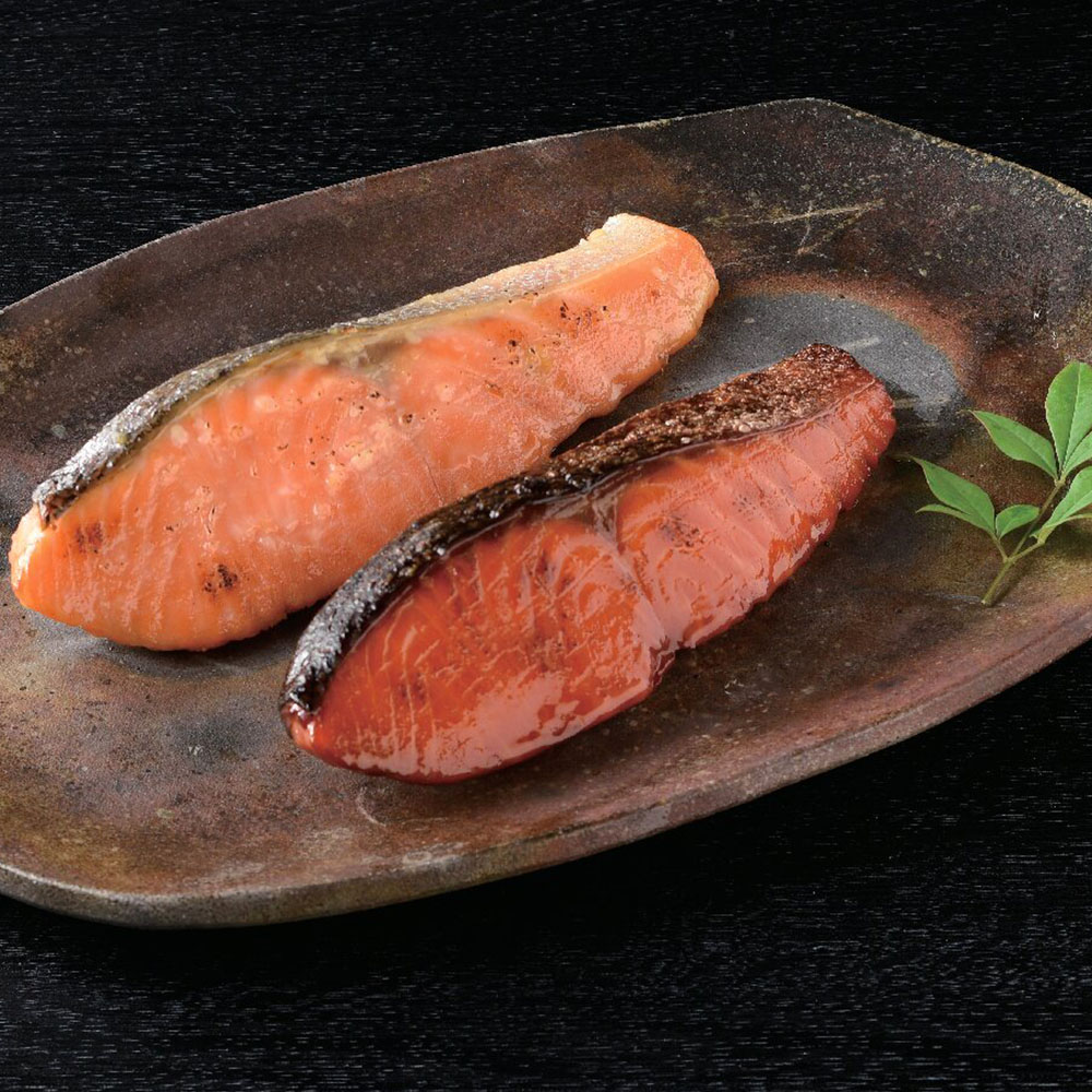 紅鮭西京漬・味醂漬詰合せ