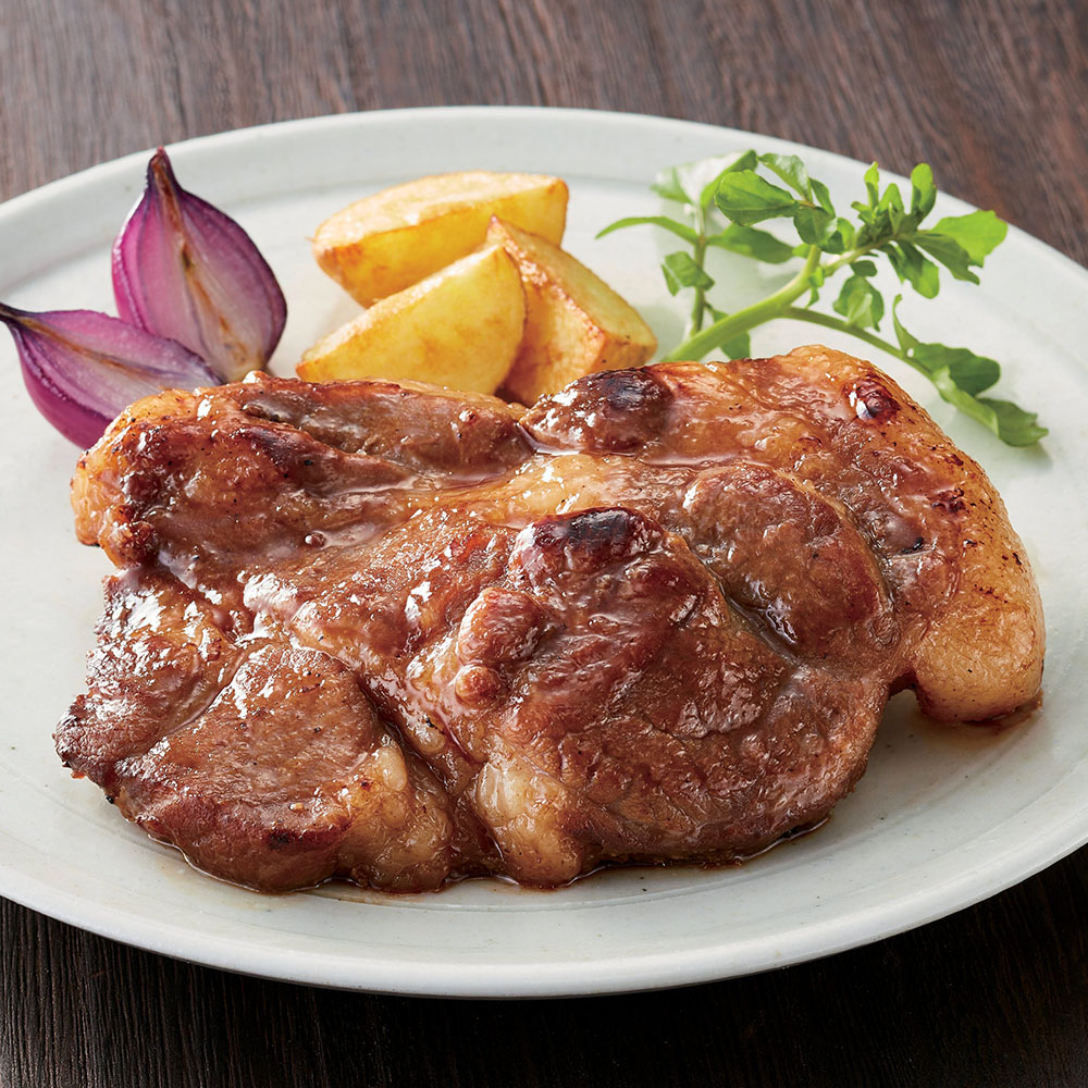 鹿児島県産黒豚 赤ワイン漬ステーキ用