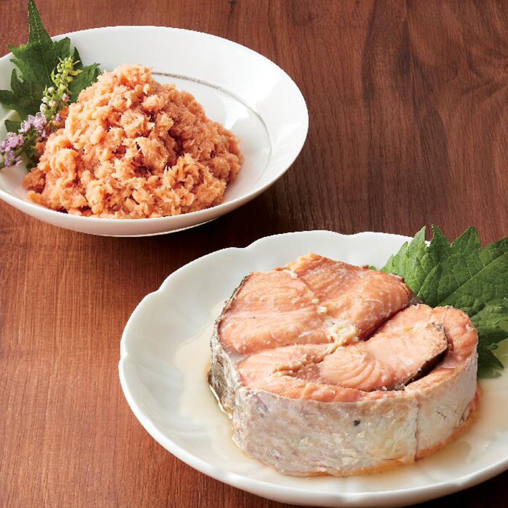 アラスカ産紅鮭缶詰セット