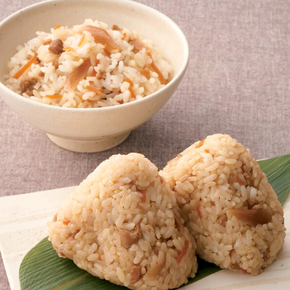 鹿児島仕立て 鶏ごぼう混ぜ込みご飯の具