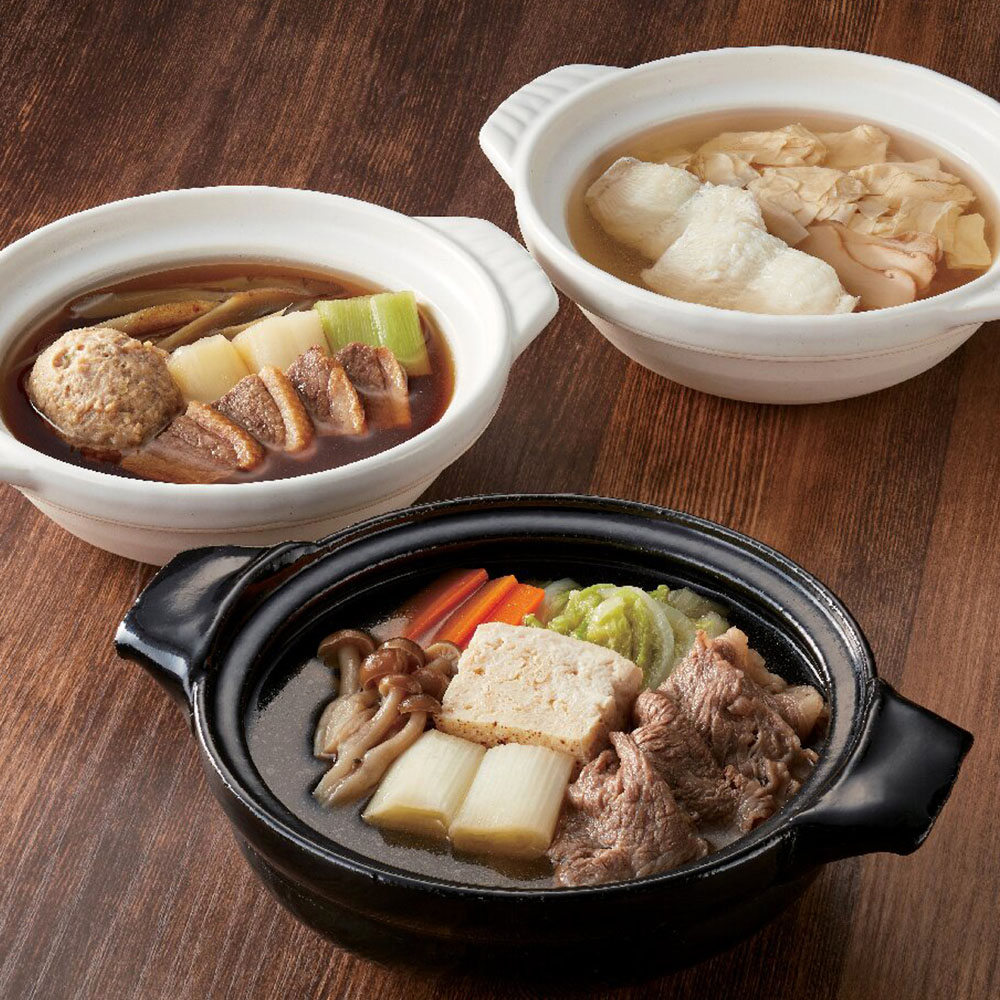 おもてなしの日本料理 レンジで小鍋詰合せ