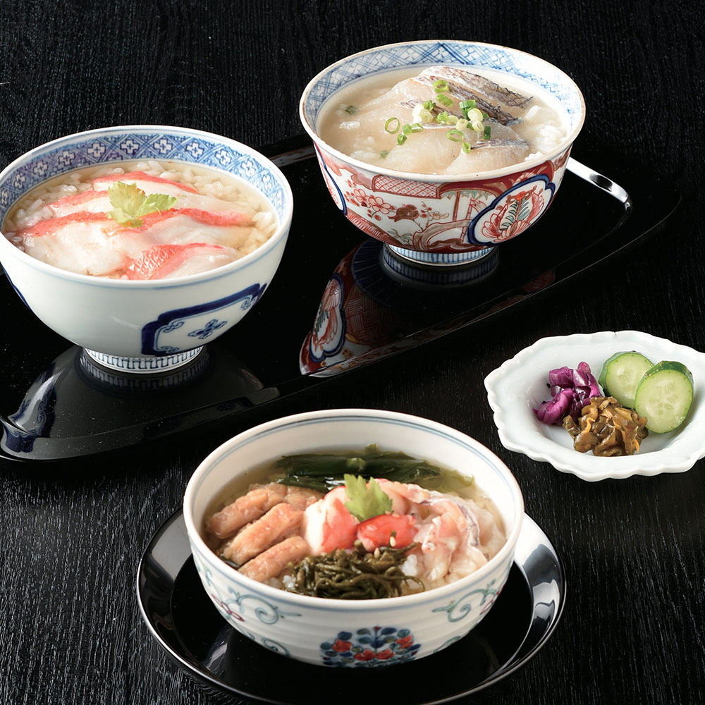 日本のおいしいお料理　懐石茶漬け