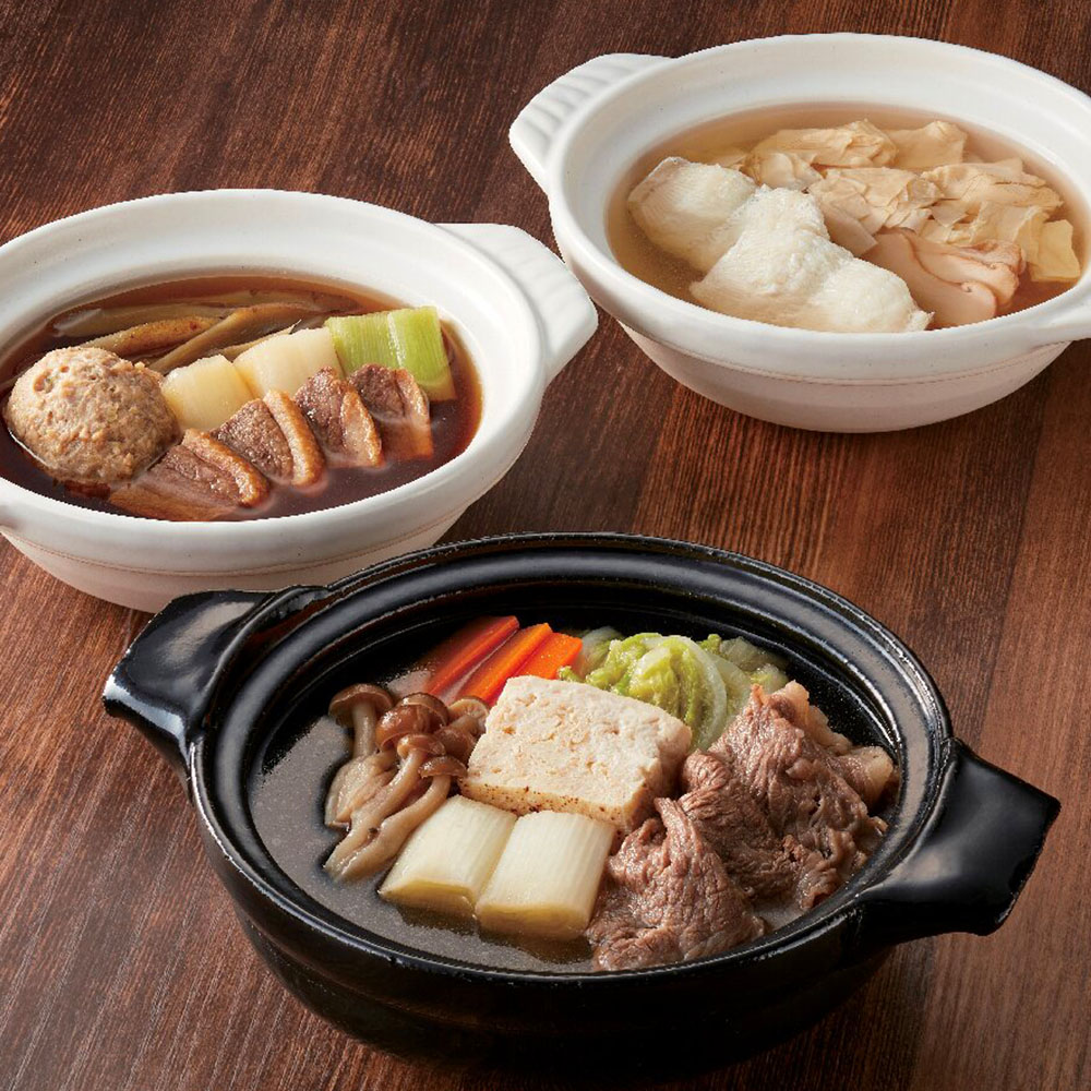 おもてなしの日本料理 レンジで小鍋詰合せ