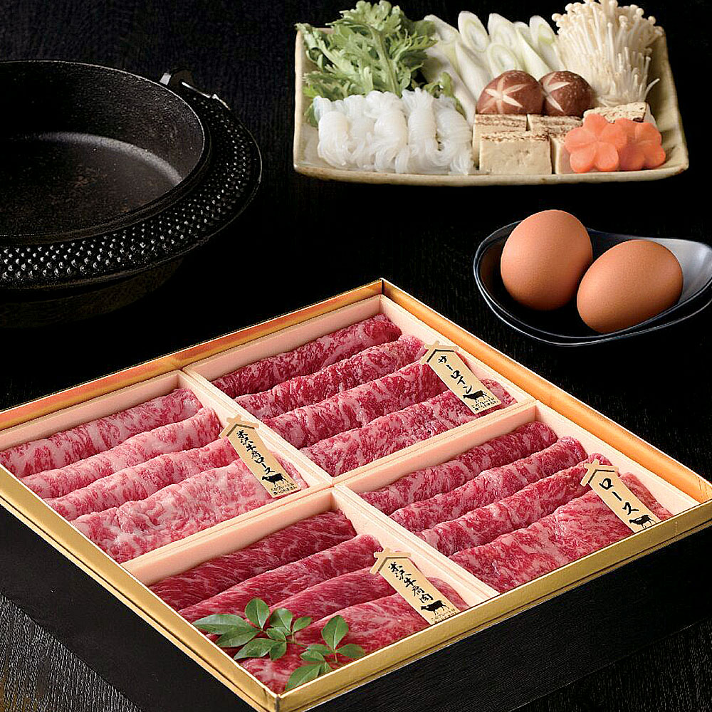 鹿児島県産黒毛和牛・米沢牛すき焼き御膳