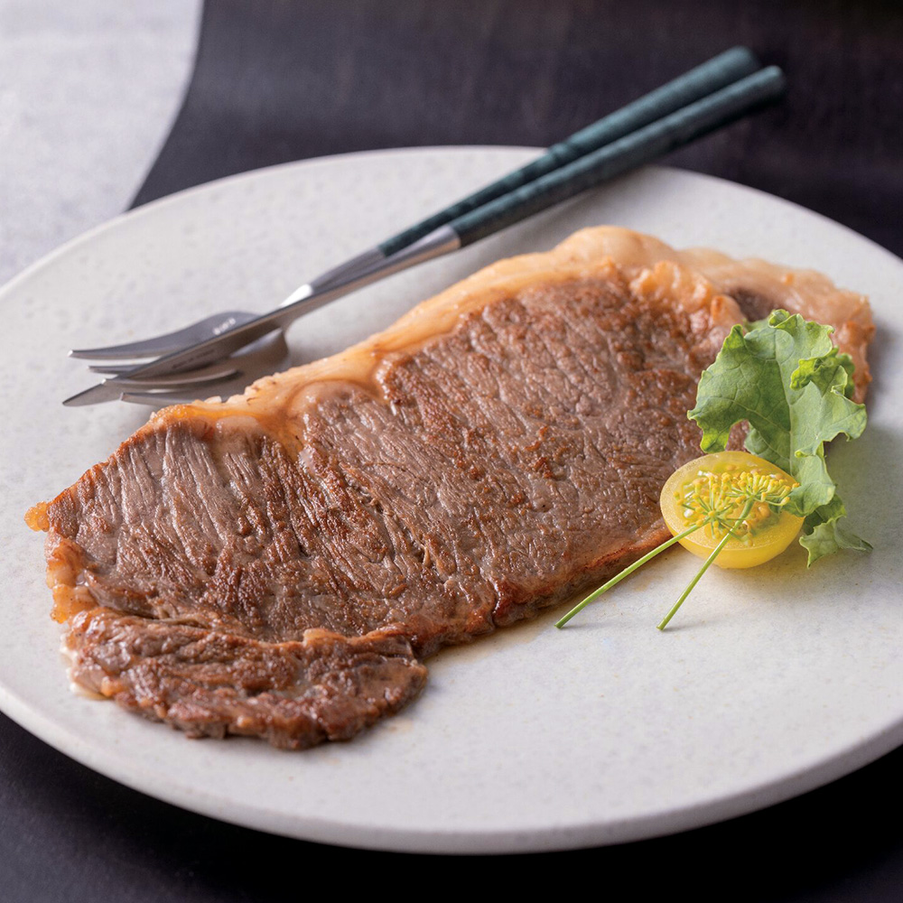 鹿児島県産黒毛和牛　レンジでステーキ