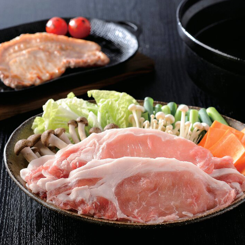 鹿児島県産黒豚　ロース肉詰合せ