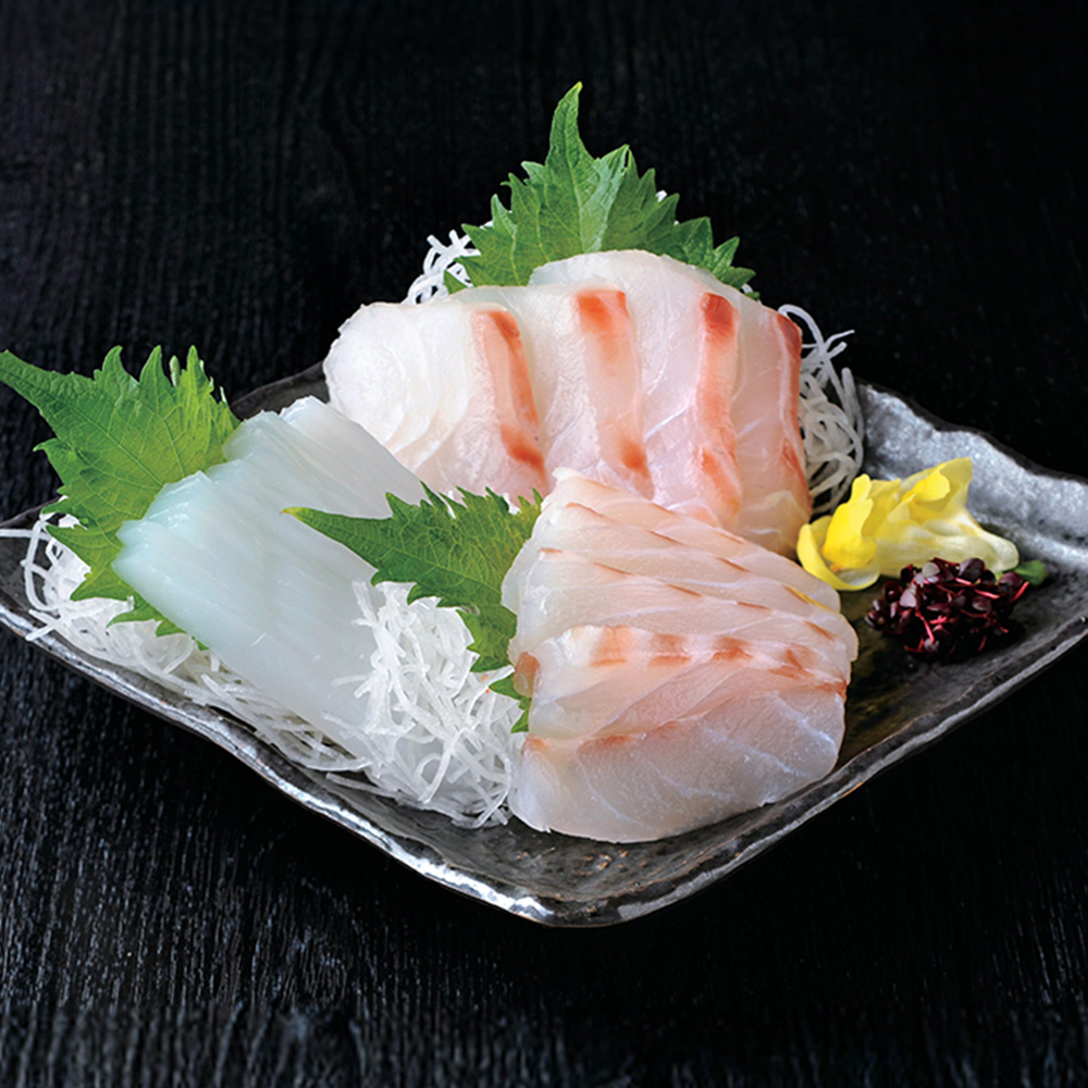 長崎県五島列島産　天然魚柵造り刺身用　盛合せ