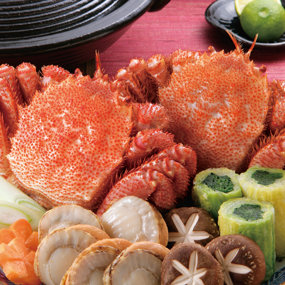 毛蟹鍋セット（4人前）