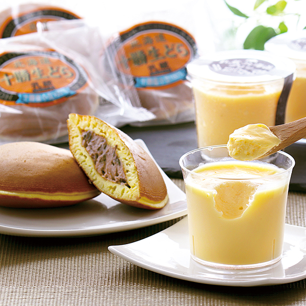 「乳蔵」北海道プリン＆十勝生どら