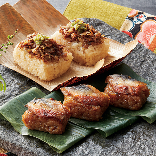 「祇園さゝ木」牛めしとうなぎおこわセット