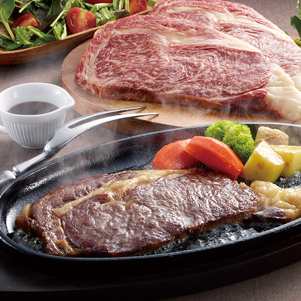 北海道産黒毛和牛 ロースステーキ