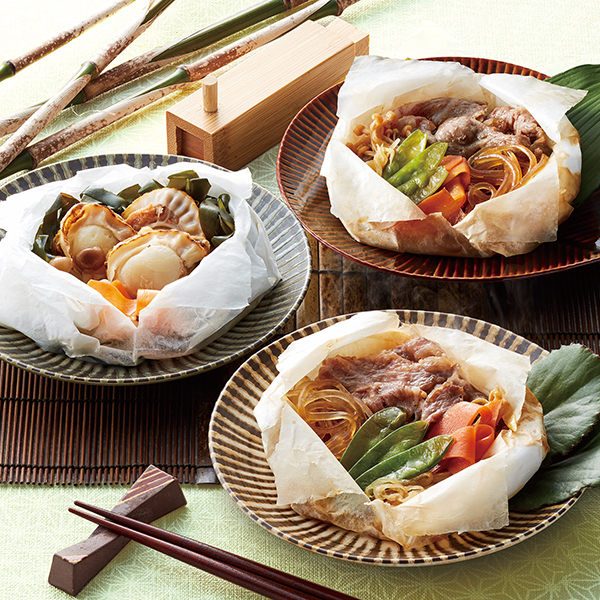 包み蒸し3種セット