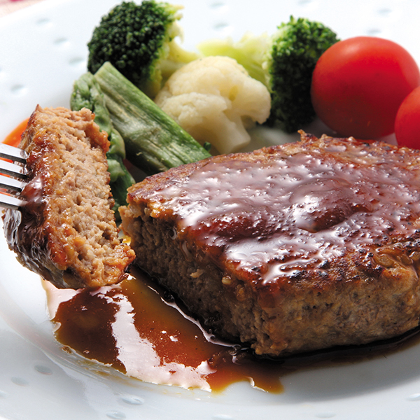 十勝清水のビーフハンバーグ