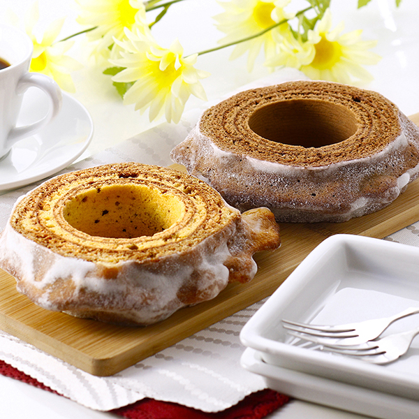 「ラ・ベットラ・ダ・オチアイ」バウムクーヘン2種セット