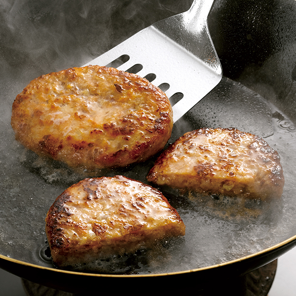 国産ポーク生ハンバーグ