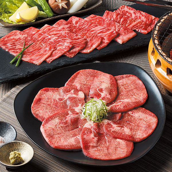 仙台牛5等級と牛タンの焼肉セット