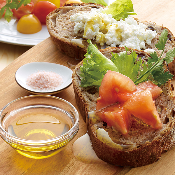 エクストラバージンオリーブオイル&ヒマラヤ岩塩