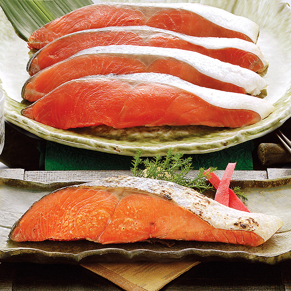 紅鮭のヒマラヤ岩塩漬け