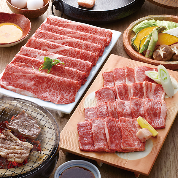 松阪牛 焼肉とすきやき肉