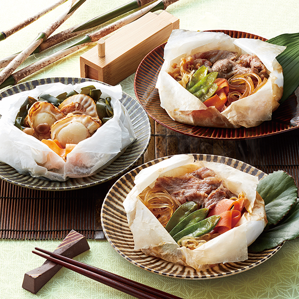 包み蒸し3種セット