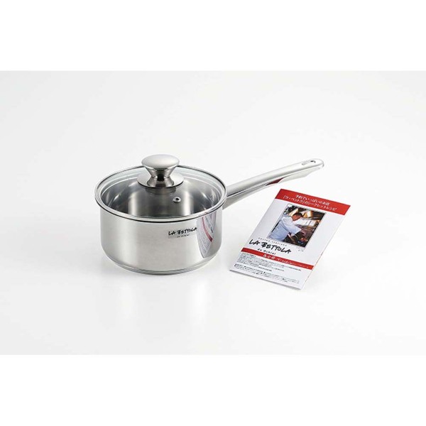 「ラ・ベットラ」IH200V対応片手鍋16cm
