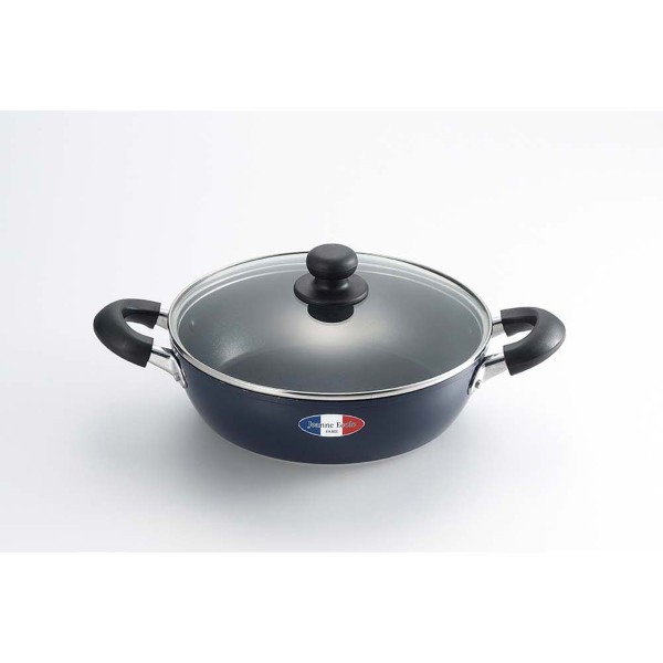 「ジャンヌ・エコール」両手浅鍋24cm