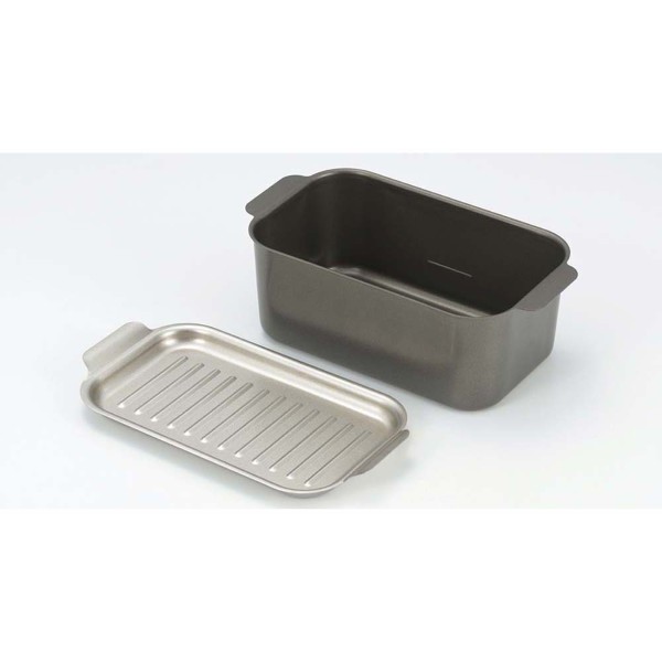 「食彩亭」角型蓋付天ぷら鍋