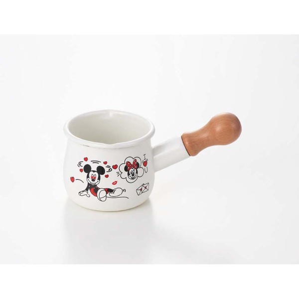 「ミッキー＆ミニー」ホーロープチミルクパン