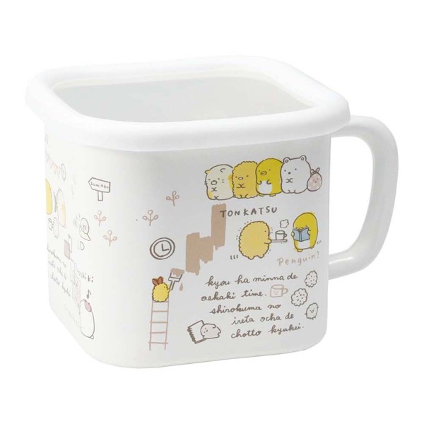 「すみっコぐらし」ホーローマルチスクエアポット