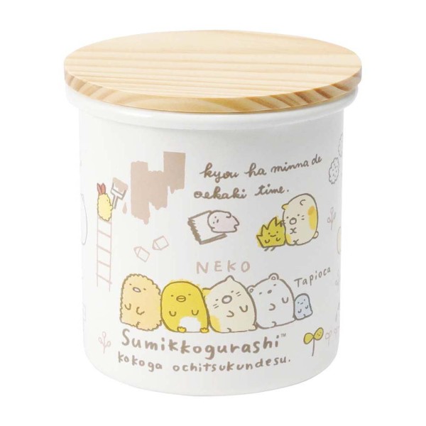 「すみっコぐらし」ホーローキャニスター