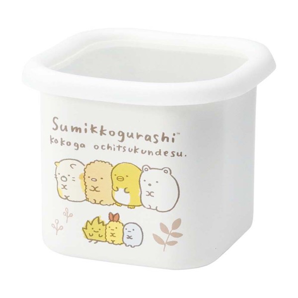 「すみっコぐらし」ホーローキューブストッカー