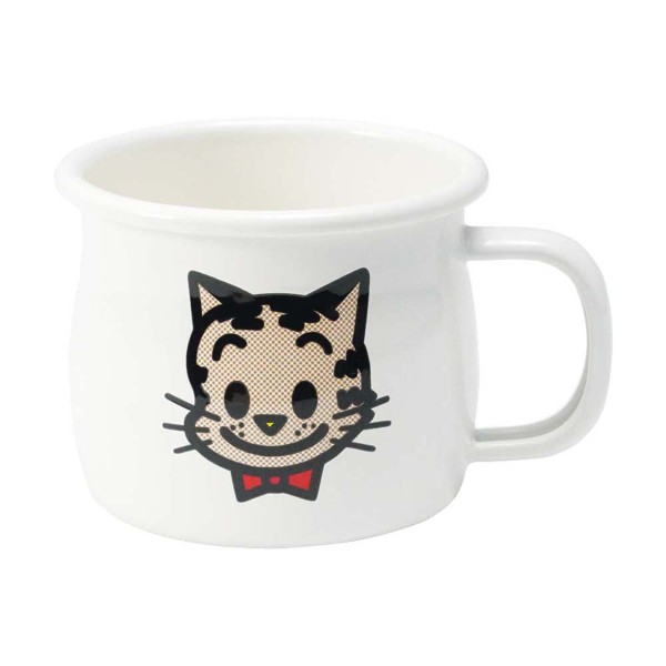 「OSAMU GOODS」フェイス ホーローマグカップ  キャット