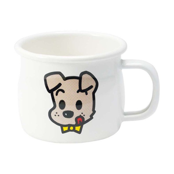 「OSAMU GOODS」フェイス ホーローマグカップ  ドッグ