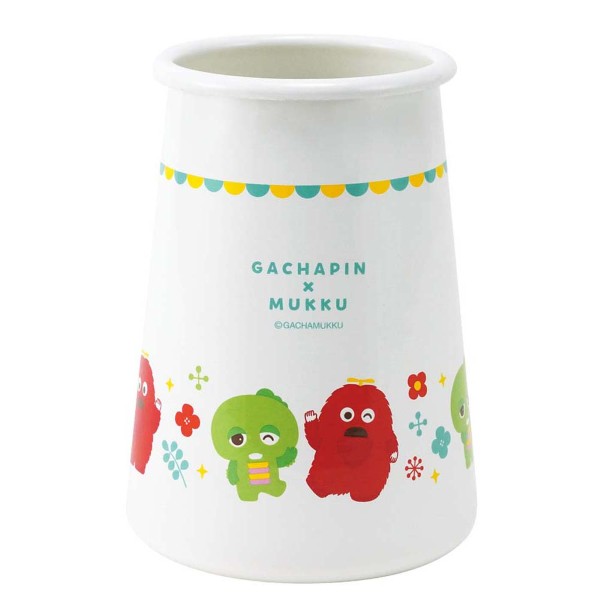 「ガチャピン・ムック」ホーローツールスタンド