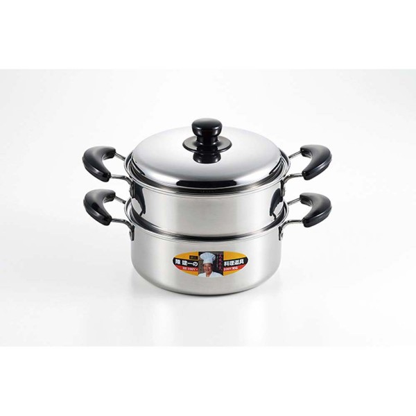 「陳 建一」IH200V対応二段蒸し器22cm