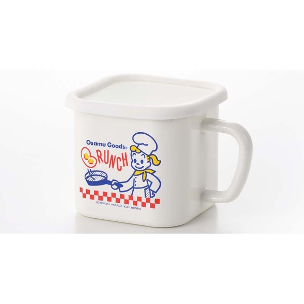 「OSAMU GOODS」ブランチホーローマルチスクエアポット