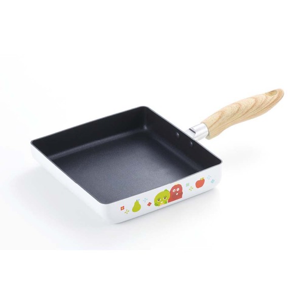 「ガチャピン・ムック」IH対応四角いフライパン