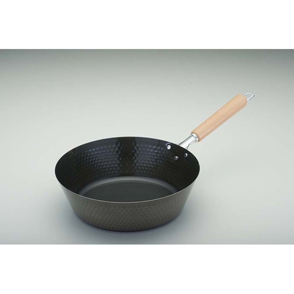 「スゴ軽」槌目鉄深型フライパン26cm