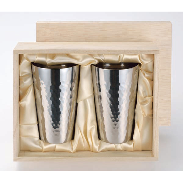 チタン 二重タンブラー 240㎖ 2pcセット