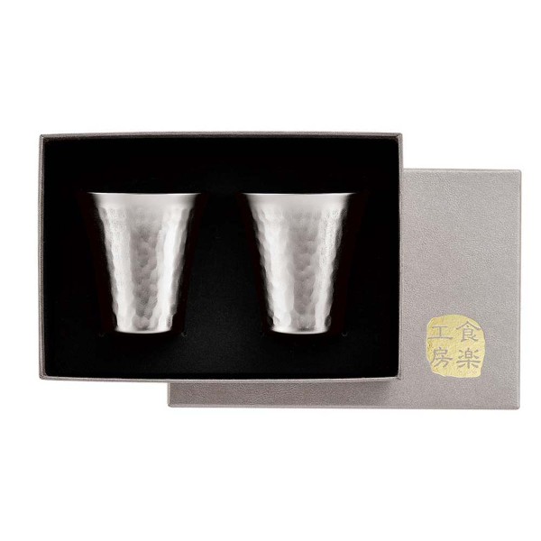 チタン 冷酒カップ 65㎖ 2pcセット