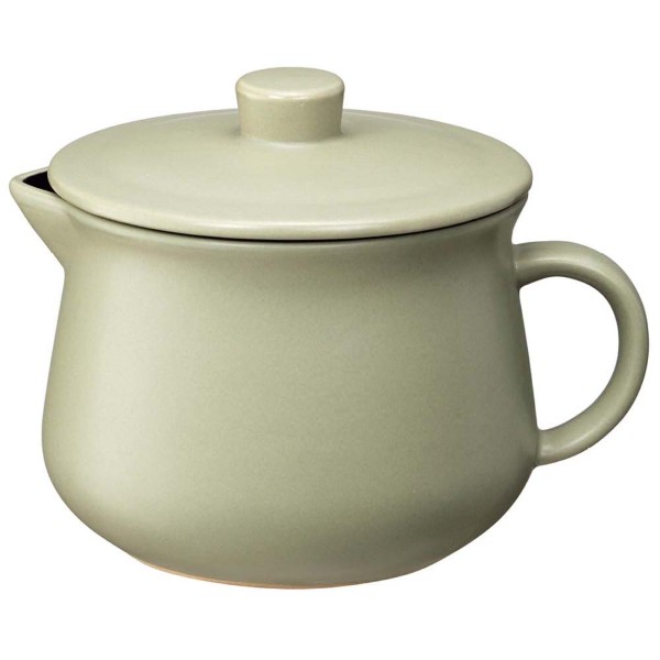 ギュッとポット（オリーブグリーン）