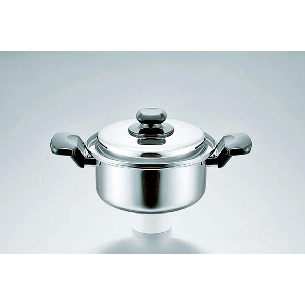 「ヘルシークック」両手鍋18cm