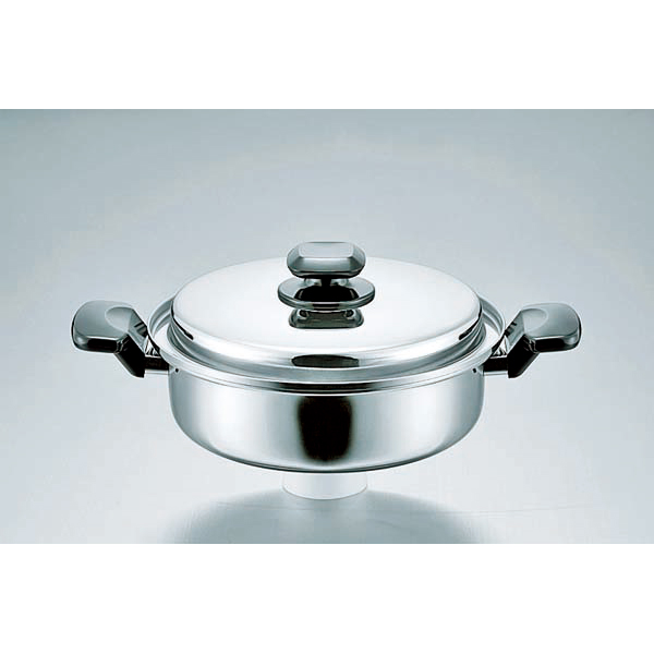 「ヘルシークック」両手鍋24cm