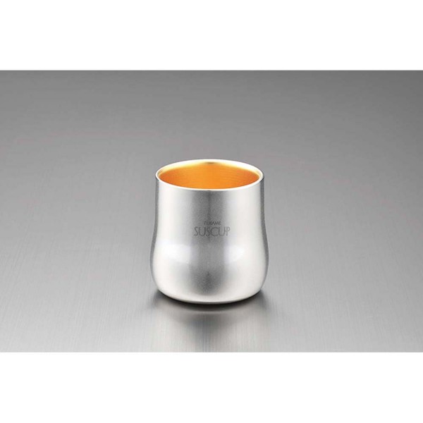 18-8ステンレス二重構造 ファッションタンブラーさくら（内面24金メッキ）