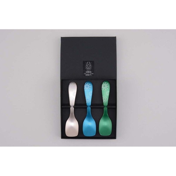 ルリール アルミアイススプーン 3pcs 花火Ver