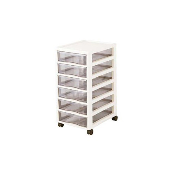 B4アプロス 深型6段 アイボリー