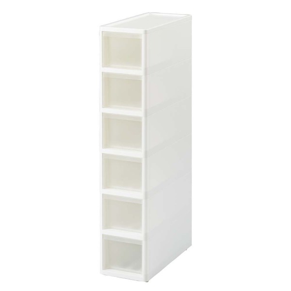 「リセ」スリムストッカー S6 ホワイト