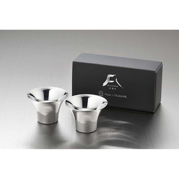 富士山ぐい呑み2Pステン