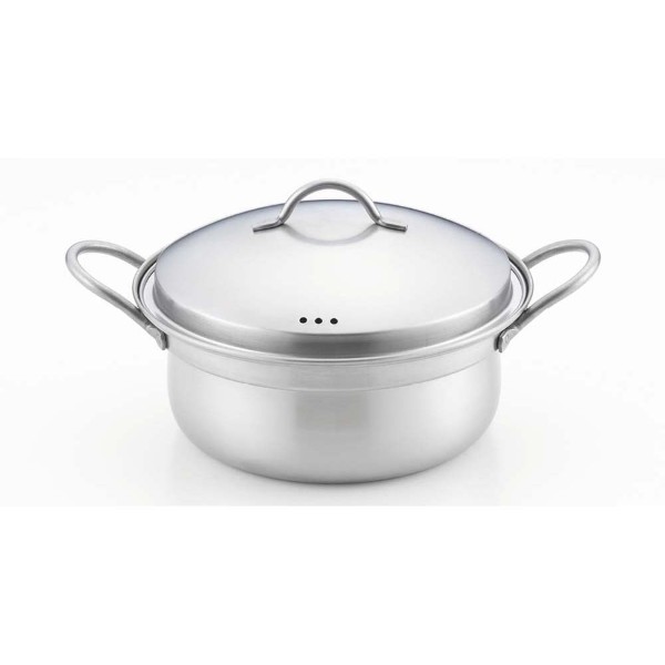 ステンレス製 寄せしゃぶ鍋 20cm