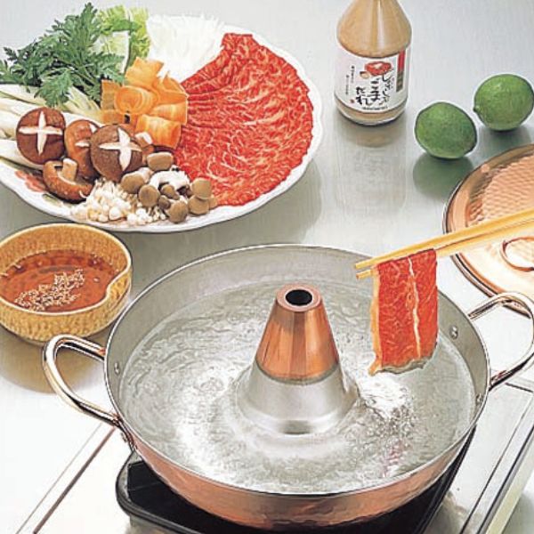 銅しゃぶ鍋「ラベンダー」26cm